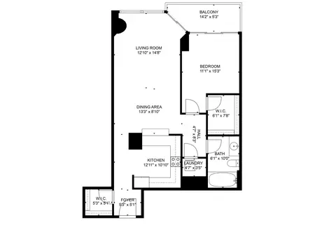 450 E Waterside Dr #2805, Chicago, IL 60601 photo 3