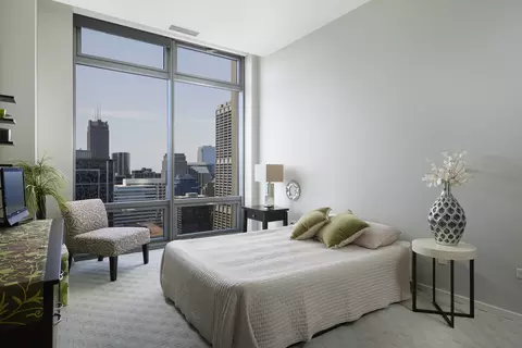 Bedroom - 65 E Monroe St #4604, Chicago, IL 60603 photo 2 of 2