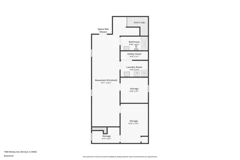 Floorplan - 1508 Wesley Ave, Berwyn, IL 60402 photo 4 of 4