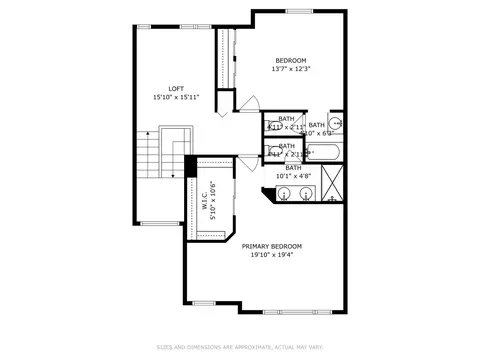 Floorplan - 236 Gull Island St, Willowbrook, IL 60527 photo 2 of 3