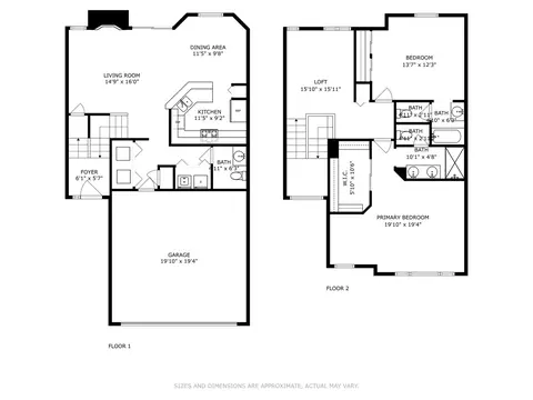 Floorplan - 236 Gull Island St, Willowbrook, IL 60527 photo 1 of 3