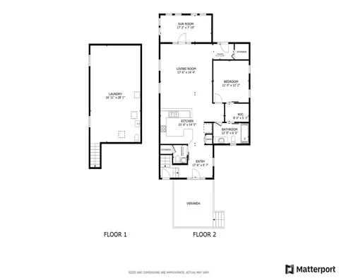 Floorplan - 635 N Harrison Ave, Aurora, IL 60506 photo 1 of 1