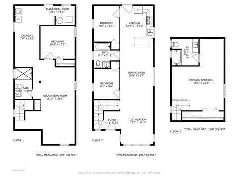 Floorplan - 434 E 90th St, Chicago, IL 60619 photo 1 of 4