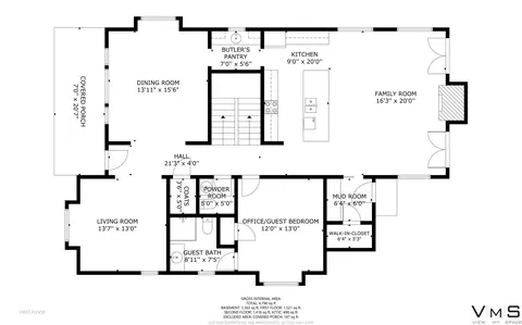 Floorplan - 747 Walden Rd, Winnetka, IL 60093 photo 2 of 5