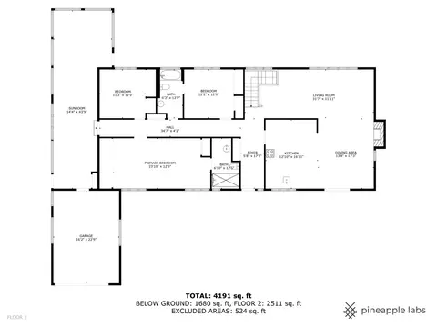 Floorplan - 1010 Evergreen Cir, Olympia Fields, IL 60461 photo 4 of 6