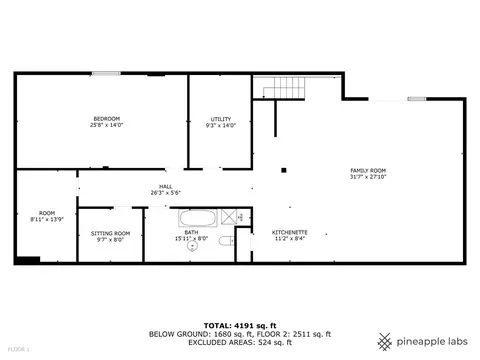 Floorplan - 1010 Evergreen Cir, Olympia Fields, IL 60461 photo 2 of 6