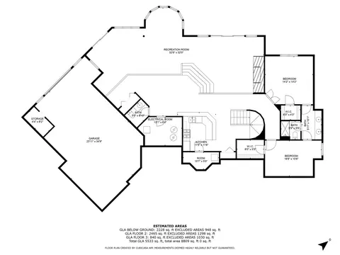 Floorplan - 1012 Pistakee View Ct, Johnsburg, IL 60051 photo 2 of 4