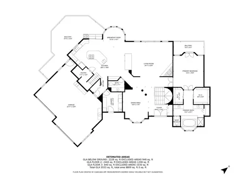 Floorplan - 1012 Pistakee View Ct, Johnsburg, IL 60051 photo 1 of 4