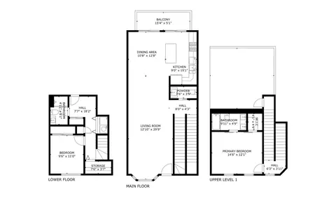 Floorplan - 1026 W Monroe St, Chicago, IL 60607 photo 4 of 4