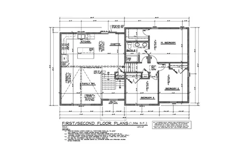 Floorplan - 705 Fox Trail Ter, Cary, IL 60013 photo 1 of 2
