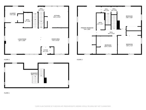 Floorplan - 813 Bell St, Bloomington, IL 61701 photo 1 of 1