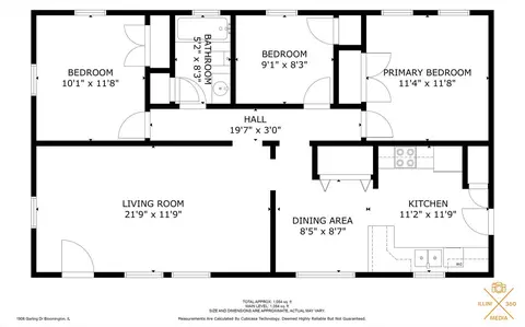 Floorplan - 1906 Garling Dr, Bloomington, IL 61701 photo 1 of 1