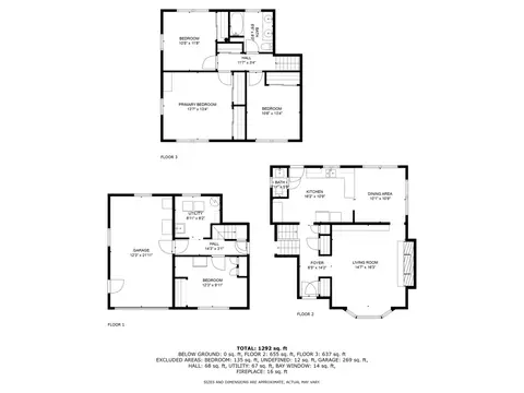 Floorplan - 2414 Suffolk Ln, Joliet, IL 60433 photo 3 of 4