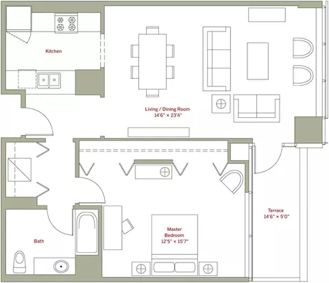 8 E Randolph St #3201, Chicago, IL 60601