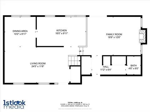 Floorplan - 1120 Warington Ln, Hoffman Estates, IL 60169 photo 1 of 3