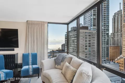 Living - 100 E Bellevue Pl #19D, Chicago, IL 60611 photo 3 of 5