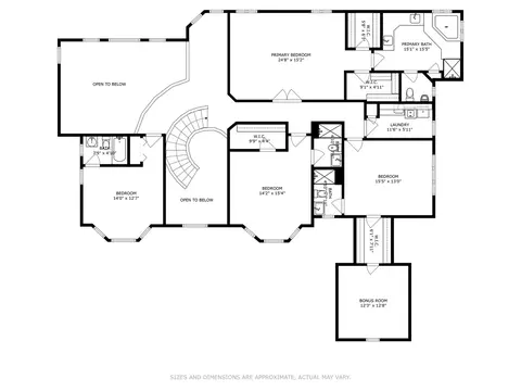 Floorplan - 6885 Fieldstone Dr, Burr Ridge, IL 60527 photo 2 of 3