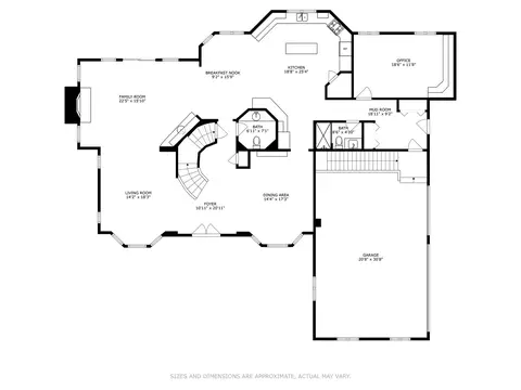 Floorplan - 6885 Fieldstone Dr, Burr Ridge, IL 60527 photo 1 of 3