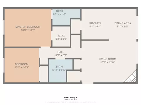 Floorplan - 713 Crescent Ct #C2, Bartlett, IL 60103 photo 1 of 2