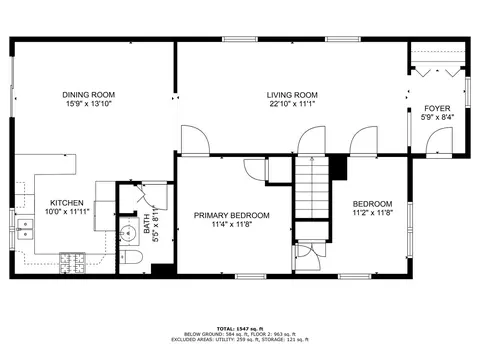 Floorplan - 831 N River Dr, Kankakee, IL 60901 photo 1 of 6