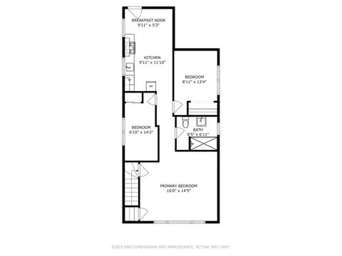 Floorplan - 464 N Artesian Ave, Chicago, IL 60612 photo 2 of 3
