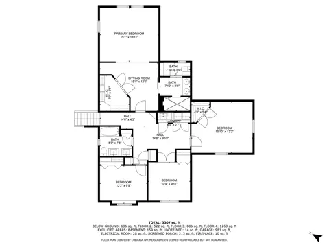 Floorplan - 3302 Chellington Dr, Johnsburg, IL 60051 photo 2 of 5