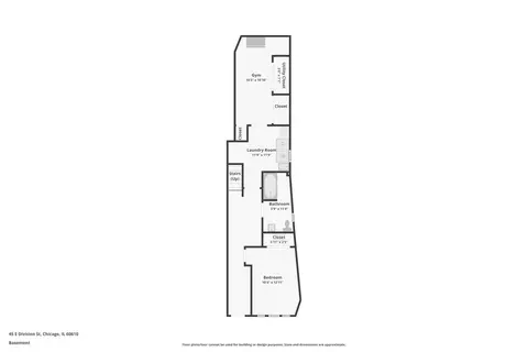 Floorplan - 45 E Division St, Chicago, IL 60610 photo 2 of 5