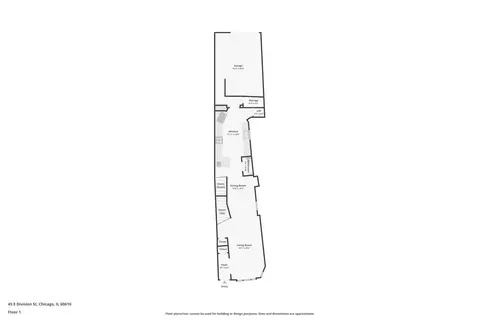 Floorplan - 45 E Division St, Chicago, IL 60610 photo 3 of 5