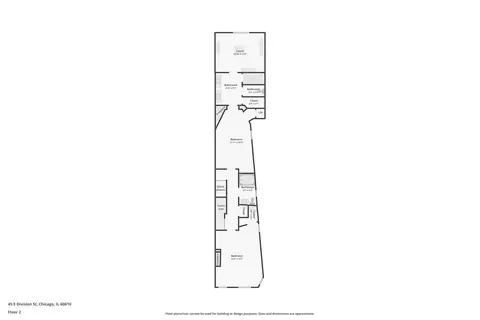 Floorplan - 45 E Division St, Chicago, IL 60610 photo 4 of 5