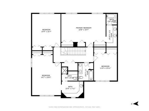 Floorplan - 1035 Evergreen Cir, Olympia Fields, IL 60461 photo 2 of 3