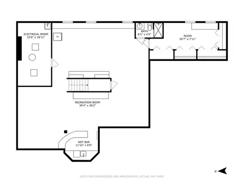 Floorplan - 1035 Evergreen Cir, Olympia Fields, IL 60461 photo 3 of 3