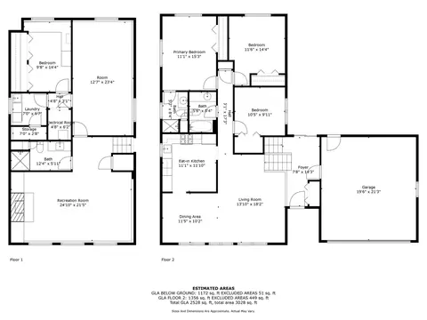 Floorplan - 560 Tennyson Dr, Wheaton, IL 60189 photo 3 of 3