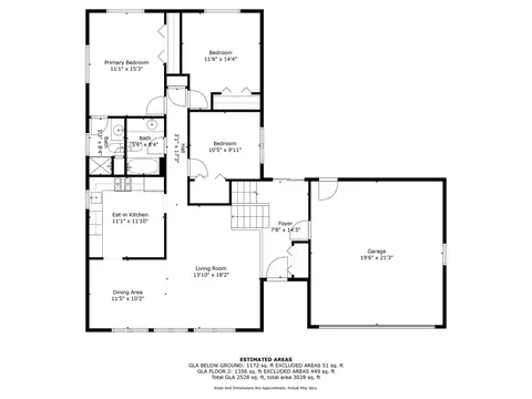 Floorplan - 560 Tennyson Dr, Wheaton, IL 60189 photo 2 of 3