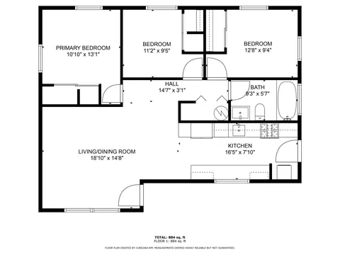 Floorplan - 711 S Merle Ln, Wheeling, IL 60090 photo 1 of 1
