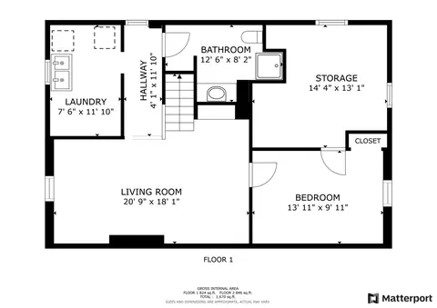 Floorplan - 1431 E Algonquin Rd, Des Plaines, IL 60016 photo 2 of 2