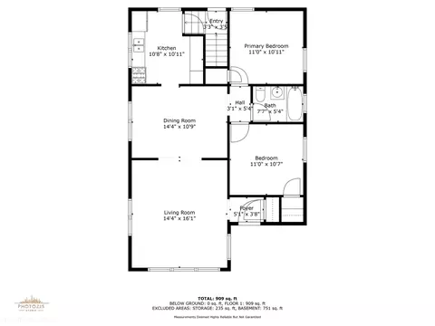 Floorplan - 21510 Maple St, Matteson, IL 60443 photo 2 of 3