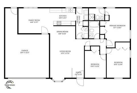 Floorplan - 3310 W William St, Champaign, IL 61821 photo 1 of 1