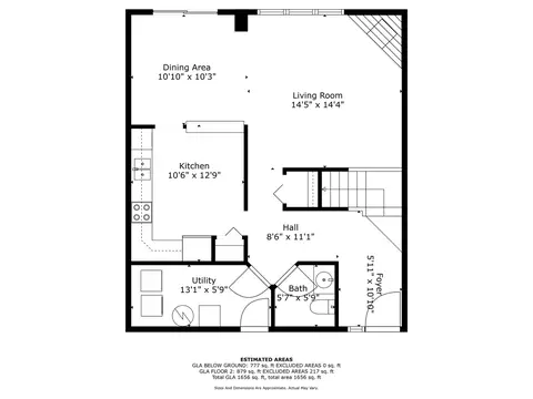 Floorplan - 2352 Georgetown Cir, Aurora, IL 60503 photo 1 of 3