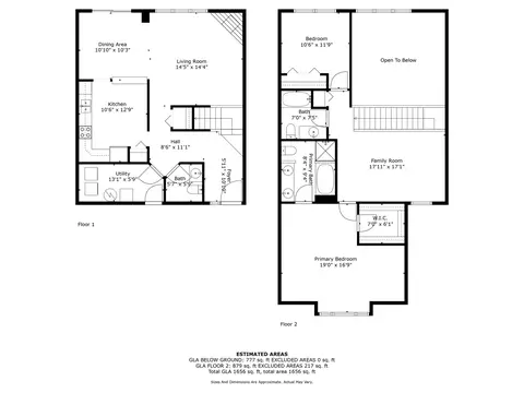 Floorplan - 2352 Georgetown Cir, Aurora, IL 60503 photo 2 of 3