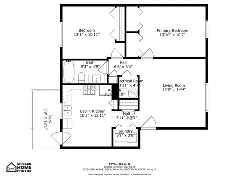Floorplan - 1261 Getzelman Dr #C, Elgin, IL 60123 photo 1 of 1