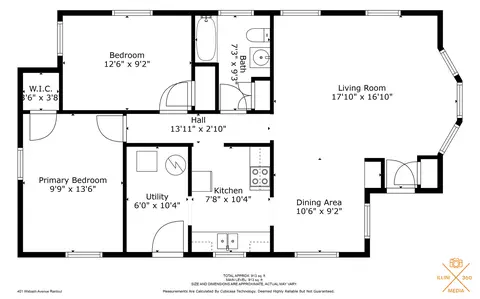 Floorplan - 401 E Wabash Ave, Rantoul, IL 61866 photo 2 of 2