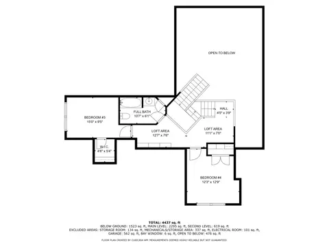 Floorplan - 436 E Hillside Rd, Naperville, IL 60540 photo 2 of 3