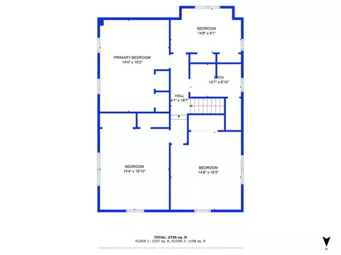 Floorplan - 809 Warner Ave, Lemont, IL 60439 photo 2 of 3