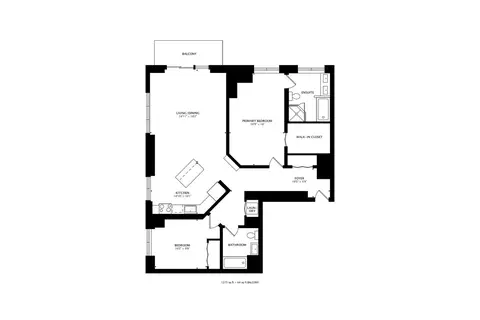 Floorplan - 41 E 8th St #3107, Chicago, IL 60605 photo 1 of 2