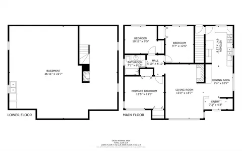 Floorplan - 1002 Lincoln St, Harvard, IL 60033 photo 2 of 2