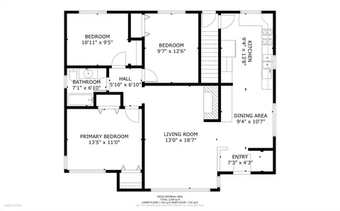 Floorplan - 1002 Lincoln St, Harvard, IL 60033 photo 1 of 2