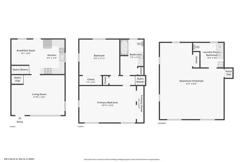 Floorplan - 848 E North St, Morris, IL 60450 photo 3 of 3