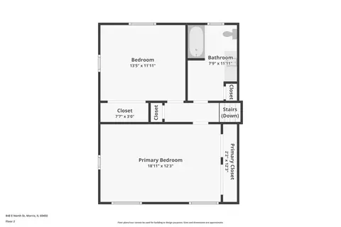 Floorplan - 848 E North St, Morris, IL 60450 photo 1 of 3
