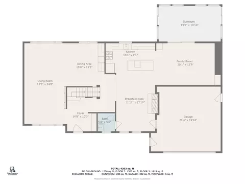 Floorplan - 1000 Delles Rd, Wheaton, IL 60189 photo 1 of 4