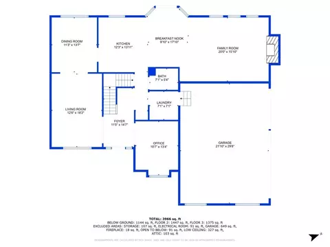 Floorplan - 2503 Brookridge Dr, Plainfield, IL 60586 photo 1 of 4